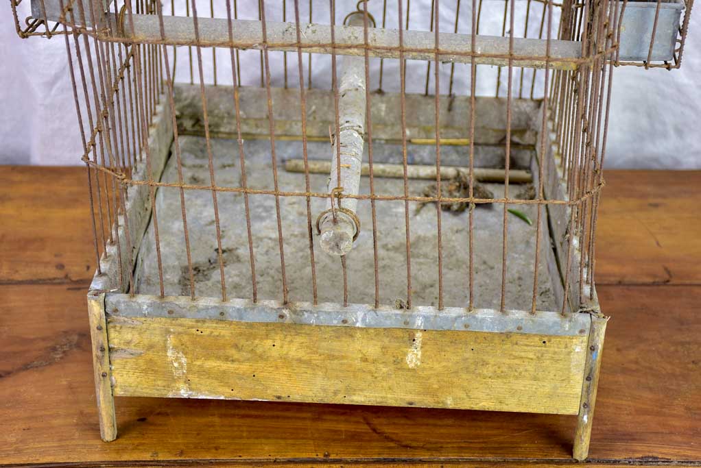 SOLD MA Antique French birdcage 23¾"