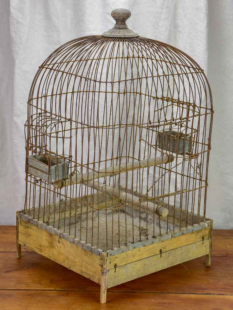 SOLD MA Antique French birdcage 23¾"