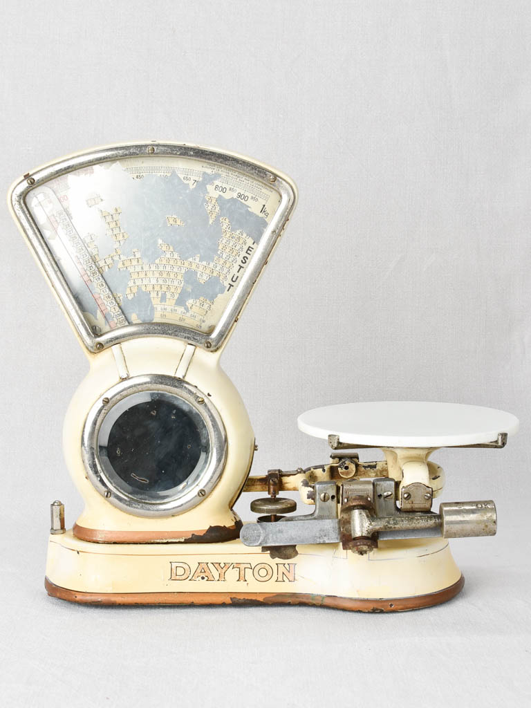 1950s Dayton épicerie weigh scales