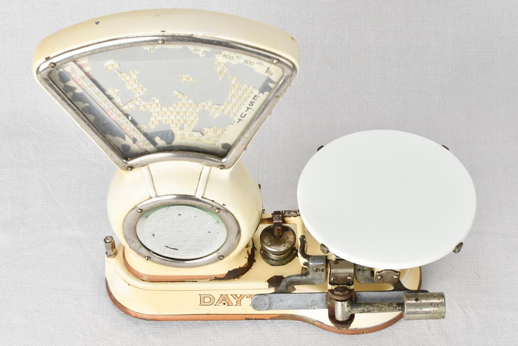 1950s Dayton épicerie weigh scales