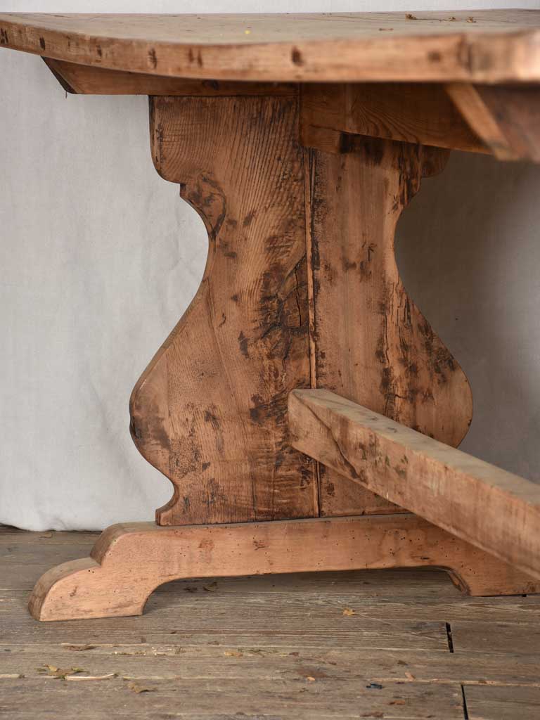 Antique oak farm table - dining table - 80¾"
