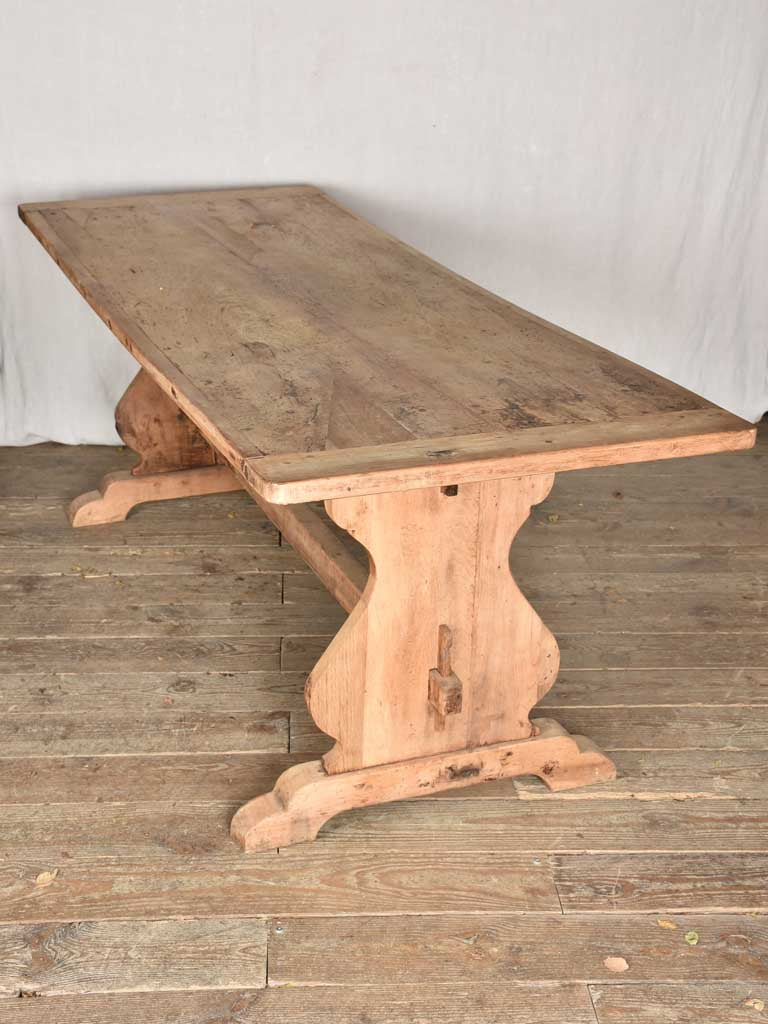 Antique oak farm table - dining table - 80¾"