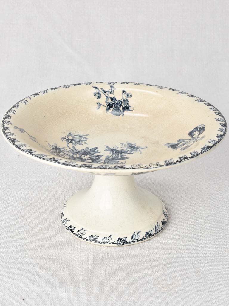 Early 20th century footed bowl 8¾"