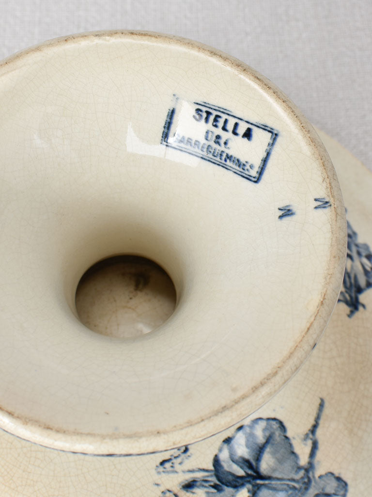 Early 20th century footed bowl 8¾"