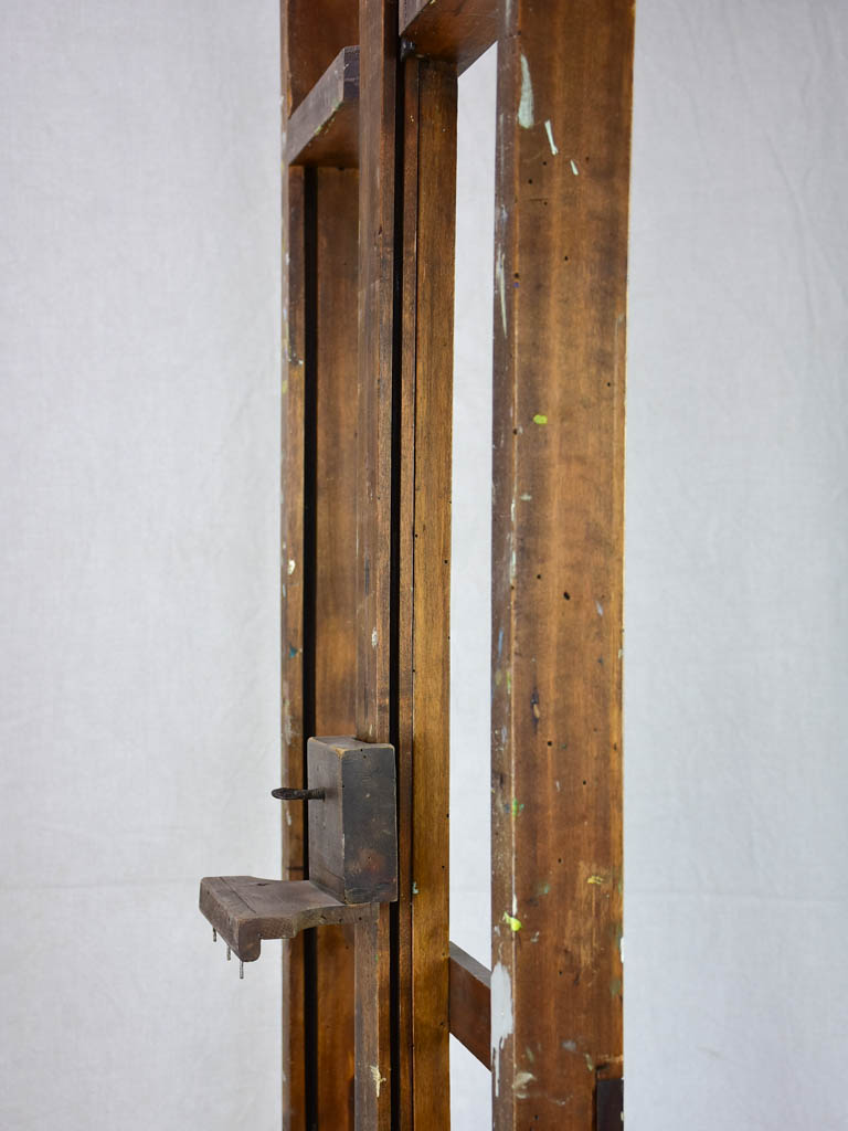 Late 19th / early 20th Century French easel - adjustable