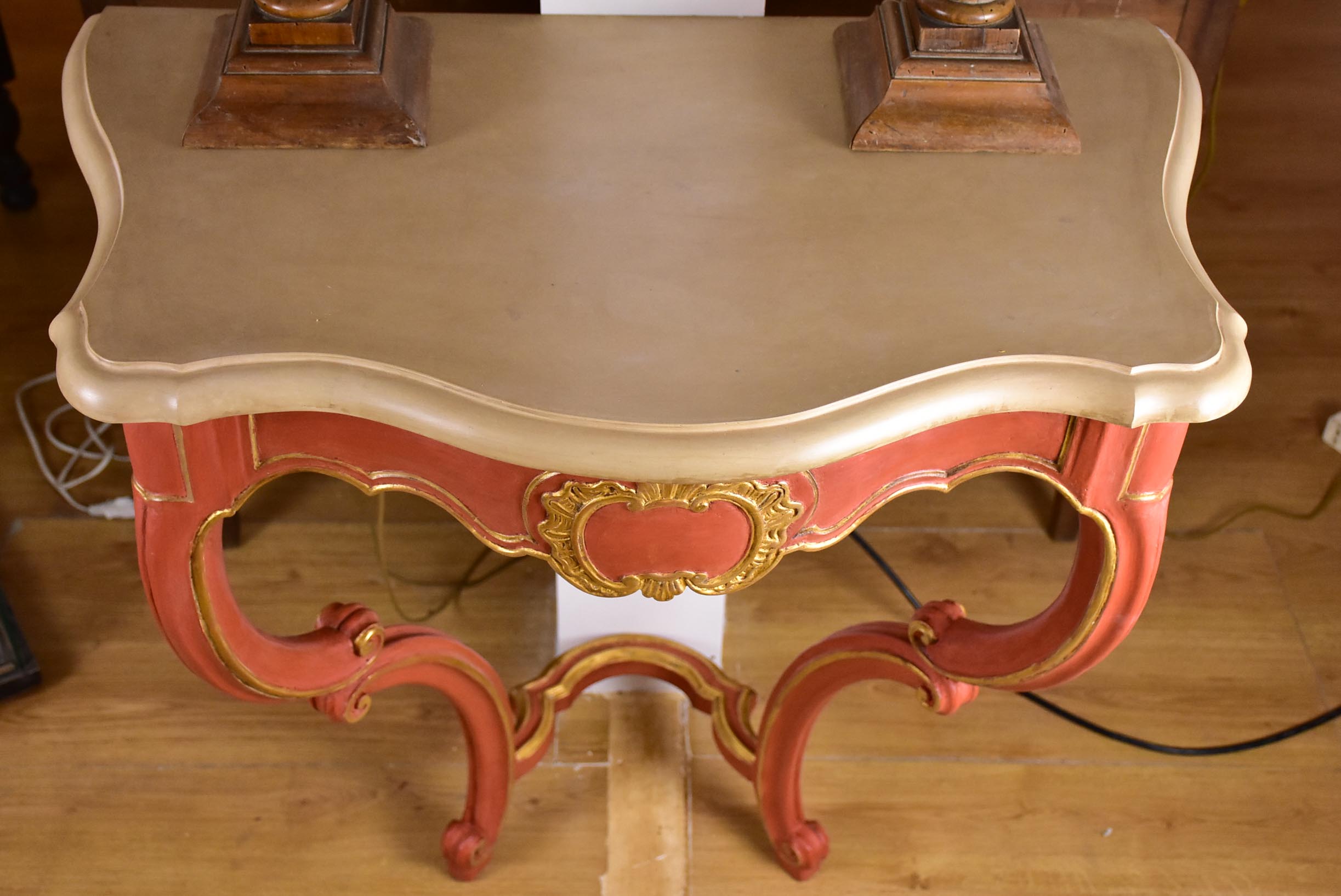 Louis XV stone console table