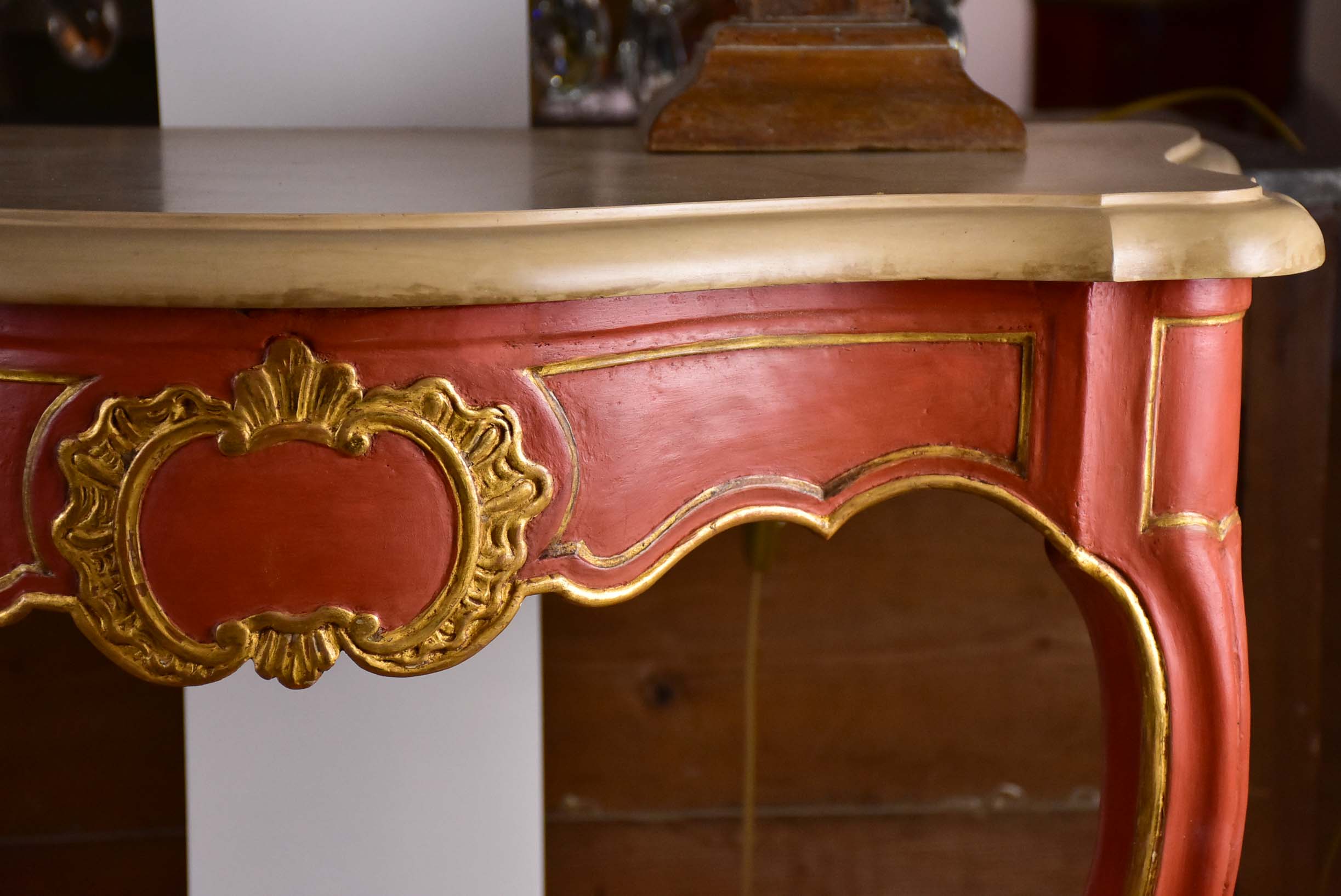 Louis XV stone console table