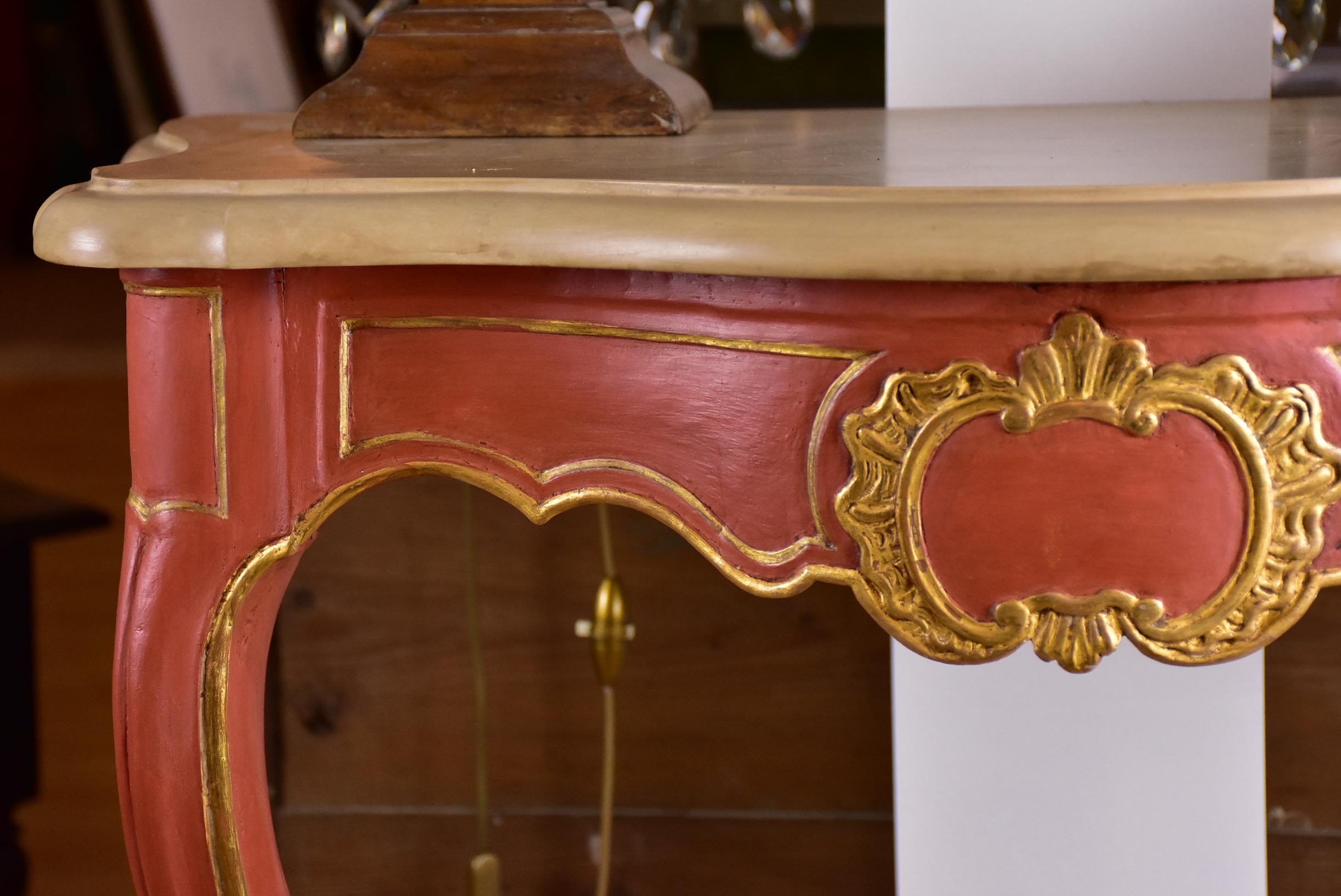 Louis XV stone console table
