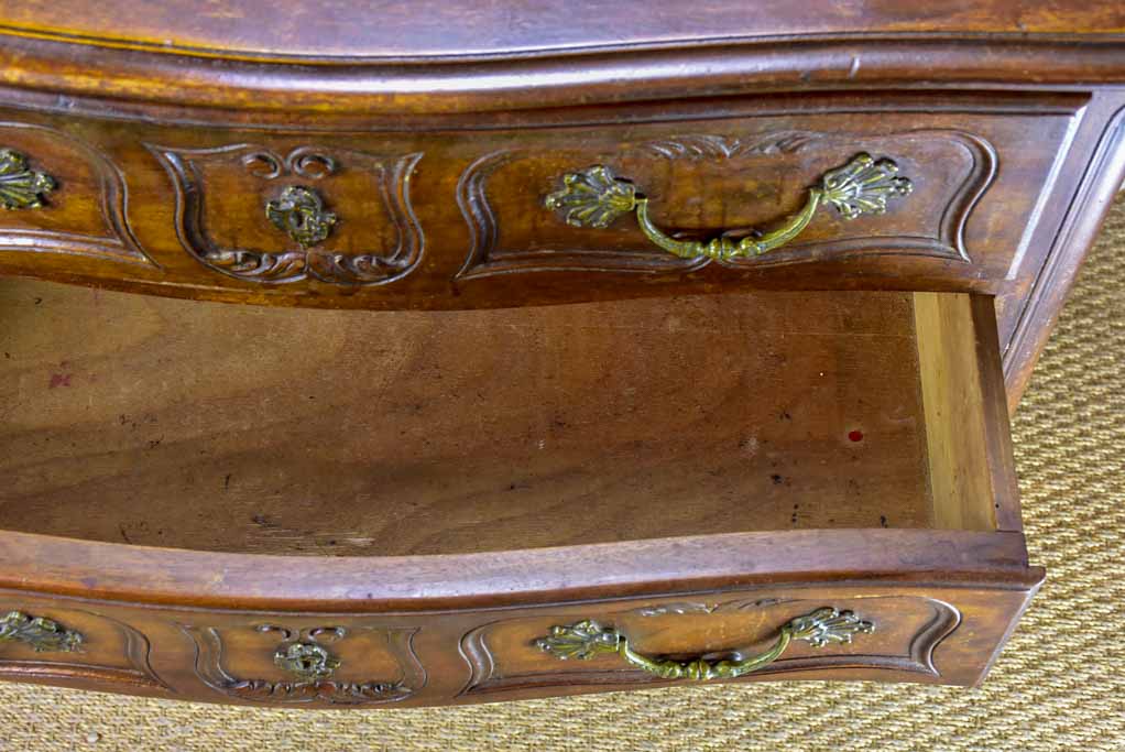 Mid Century French Provencal two drawer commode