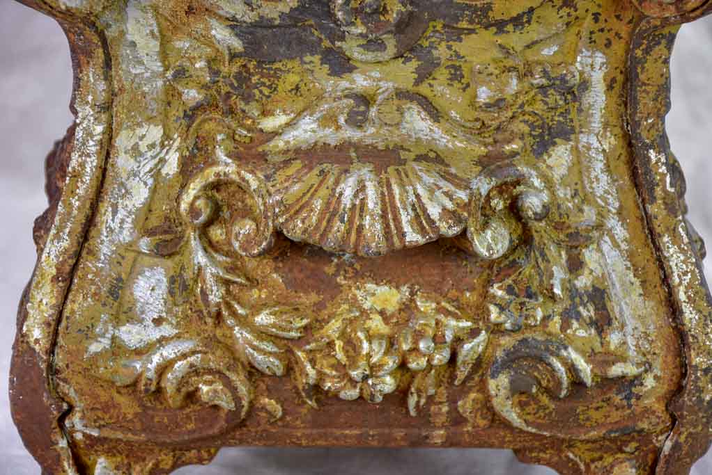 Large cast iron French Jardiniere - 19th Century 22" x 11"