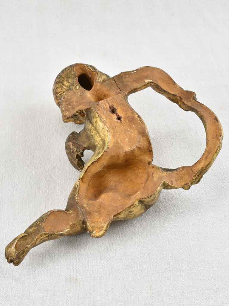 Vintage angel terracotta wall sculptures