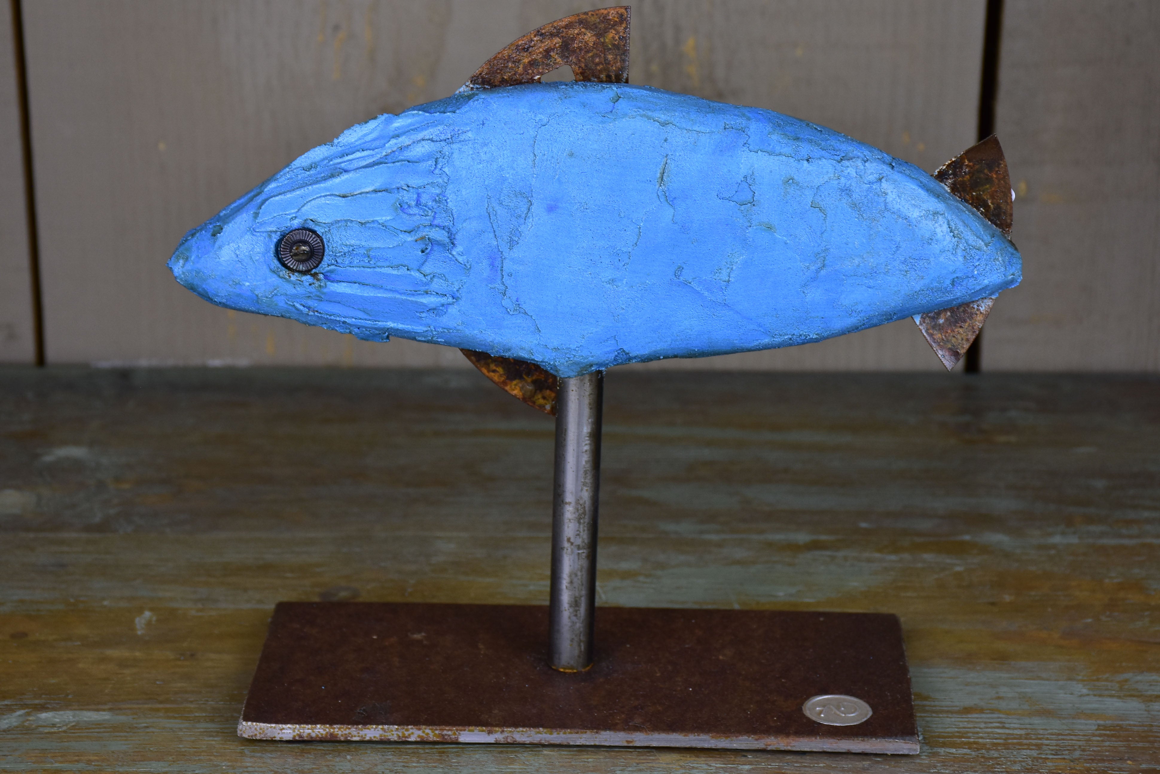 French artisan-made Fish sculpture