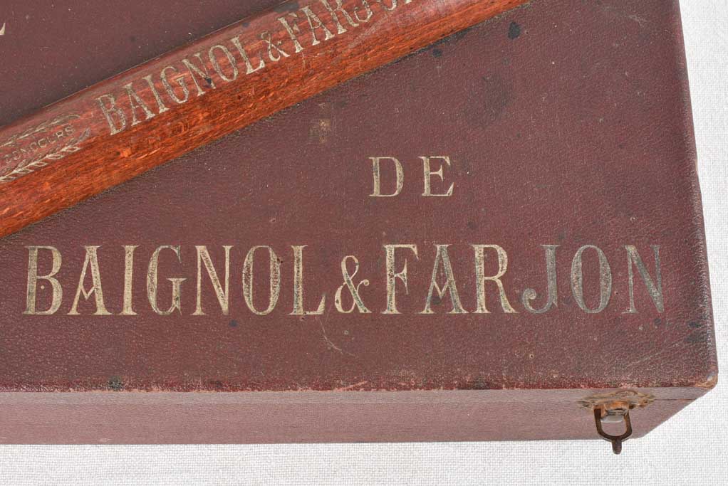 1940s Pencil display box from a stationary store - Baignol & Farjon 15¾"
