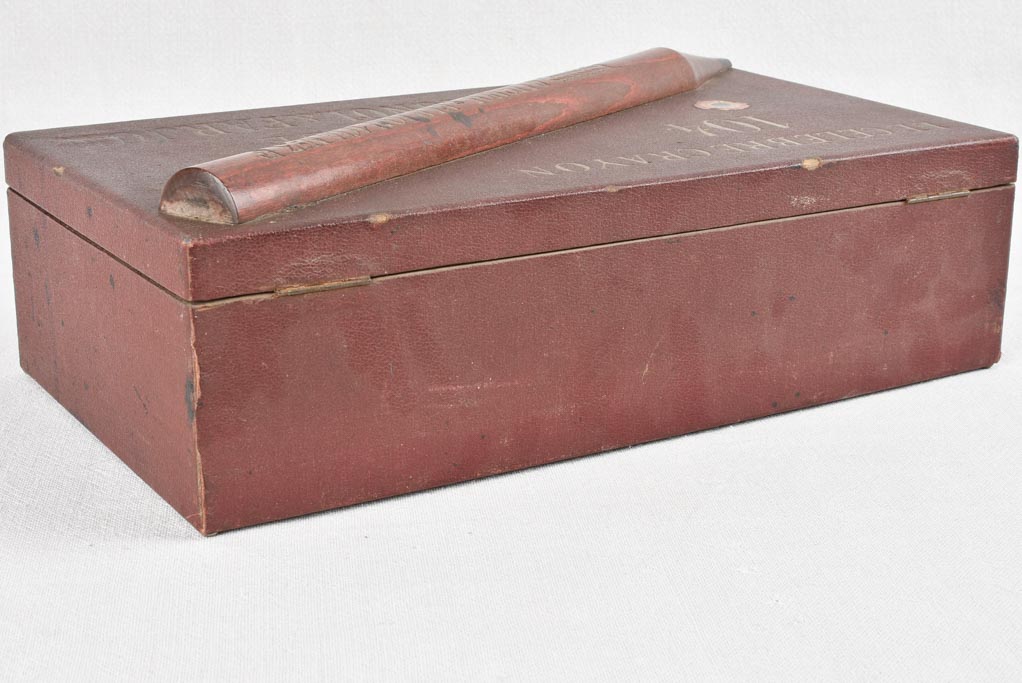 1940s Pencil display box from a stationary store - Baignol & Farjon 15¾"