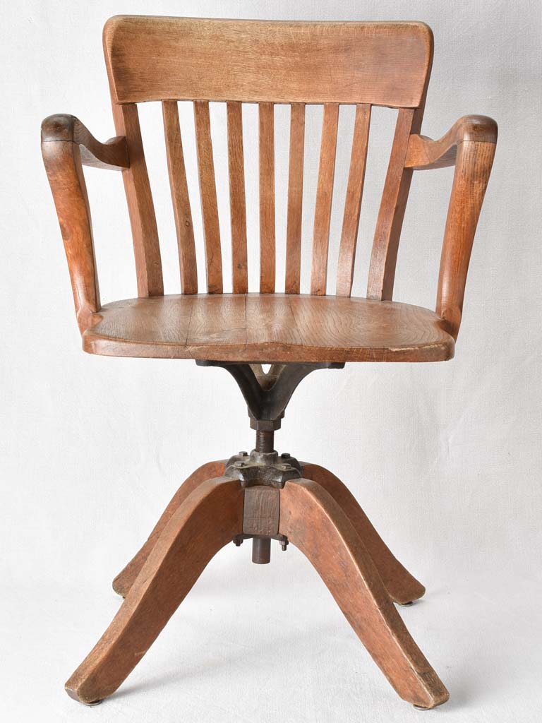 French Notary's desk armchair - 1940s