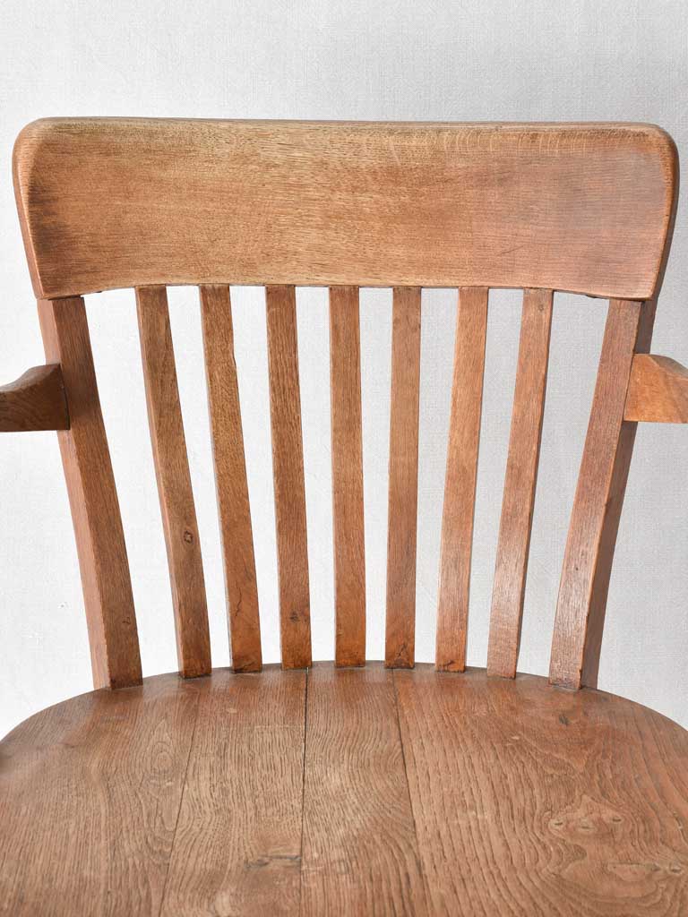French Notary's desk armchair - 1940s