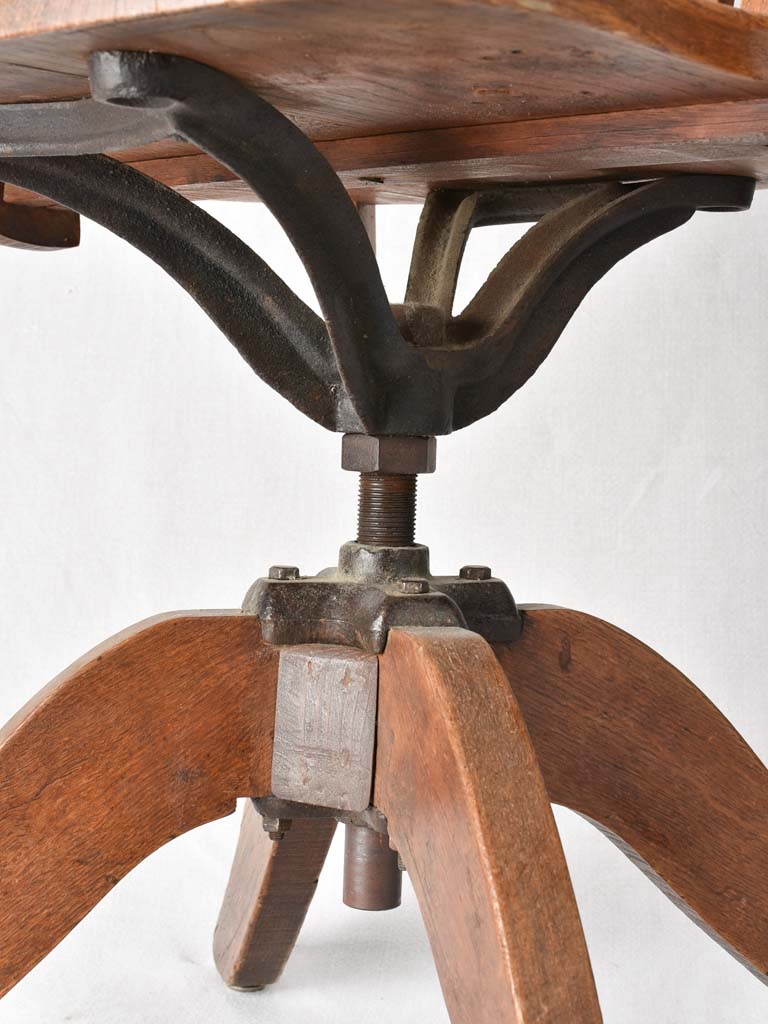 French Notary's desk armchair - 1940s