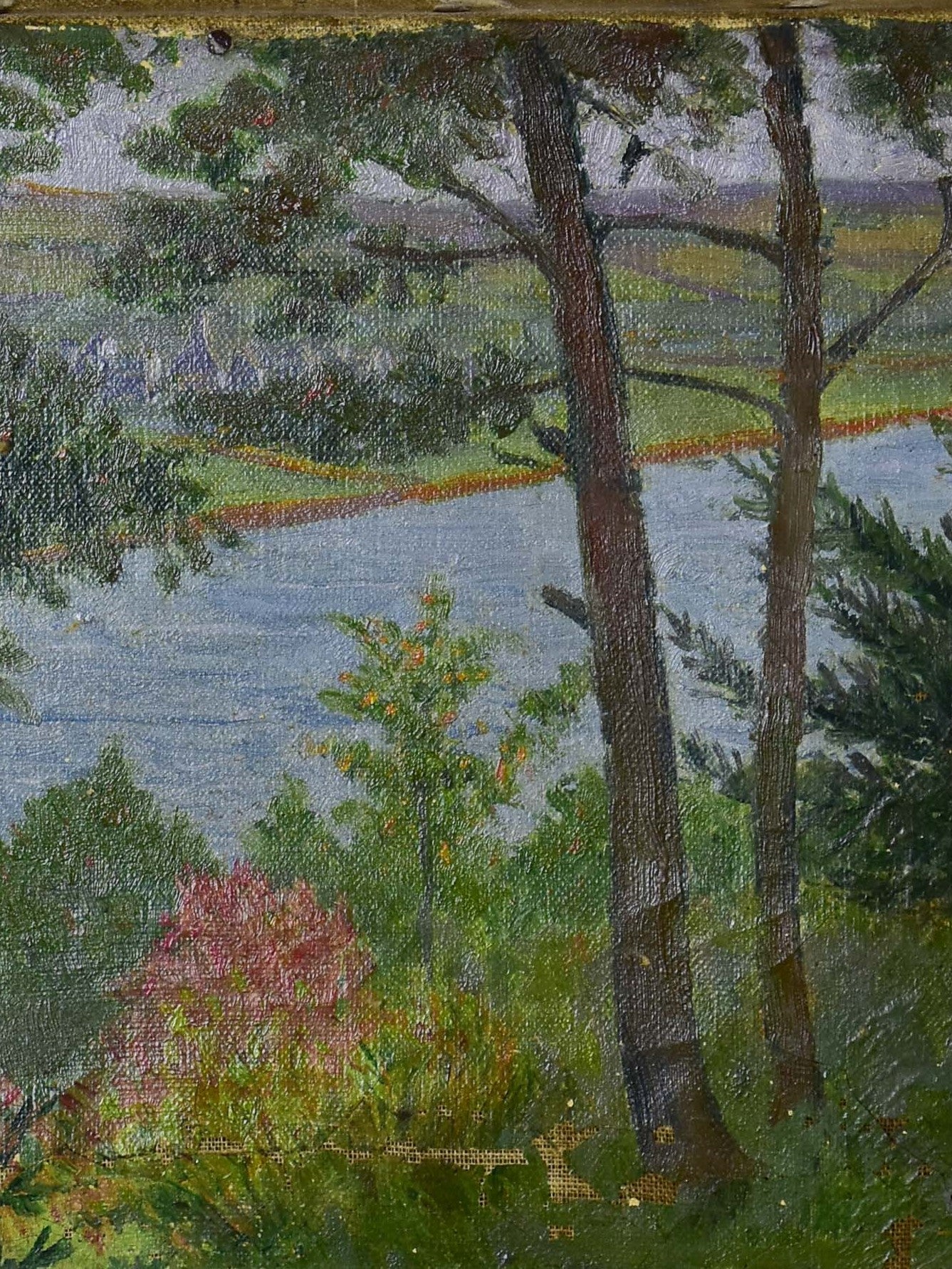 Antique French painting - oil on canvas