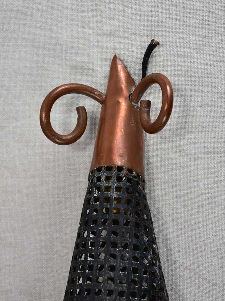 Pair of mid-century wall sconces - attributed to Jacques Biny 14½"