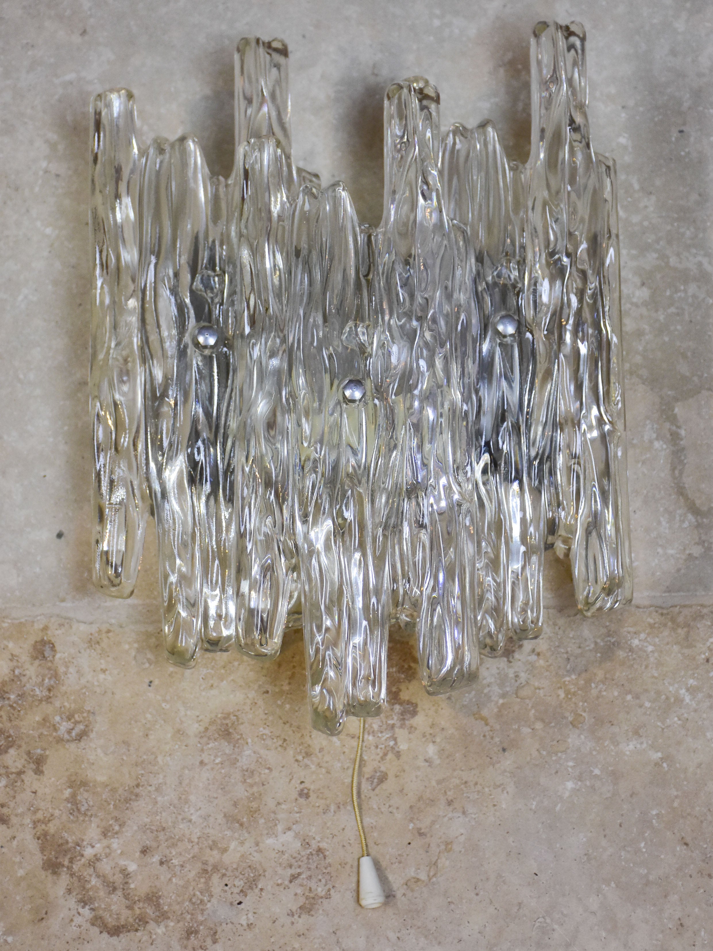 Three vintage Kalmar wall sconces