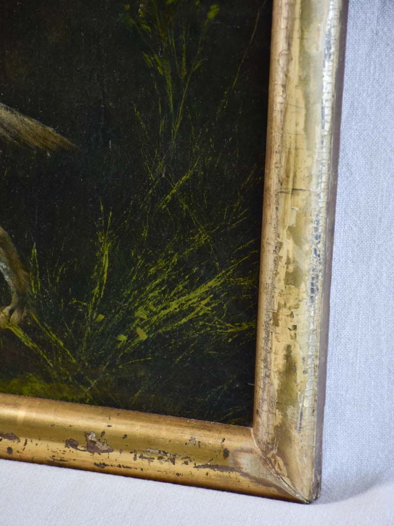 19th century portrait of a hunting dog - Anonymous 22" x 37¾"