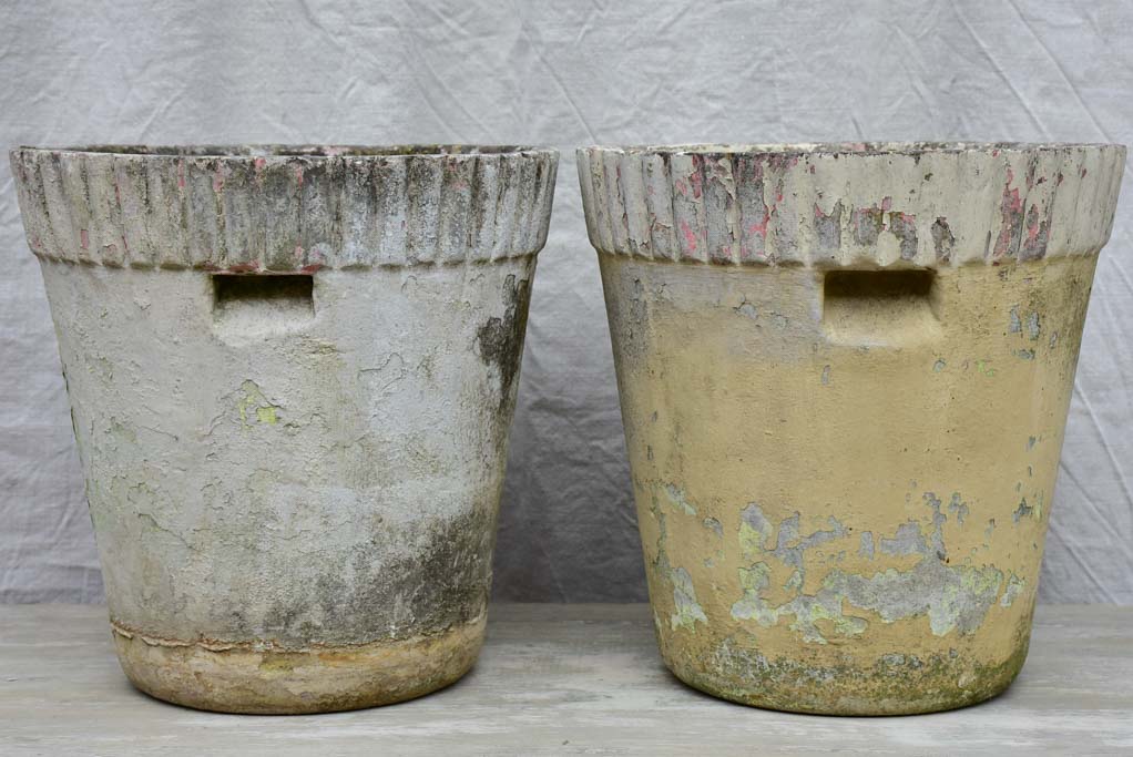 Pair of mid-century Willy Guhl garden planters