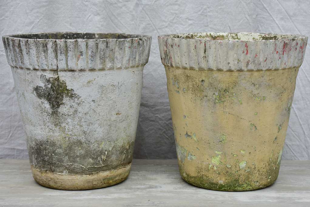 Pair of mid-century Willy Guhl garden planters