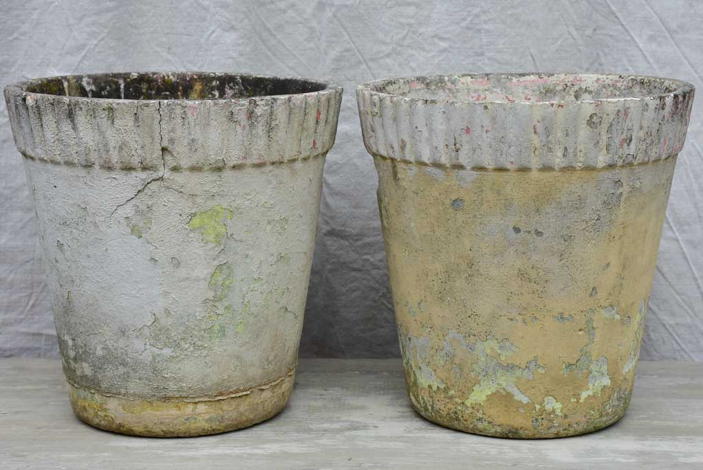 Pair of mid-century Willy Guhl garden planters