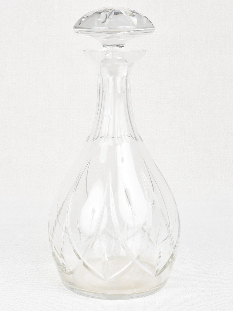 Antique crystal carafe sophisticated gift item