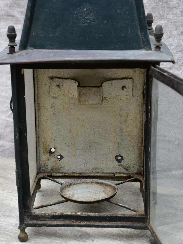 Antique French wall lantern