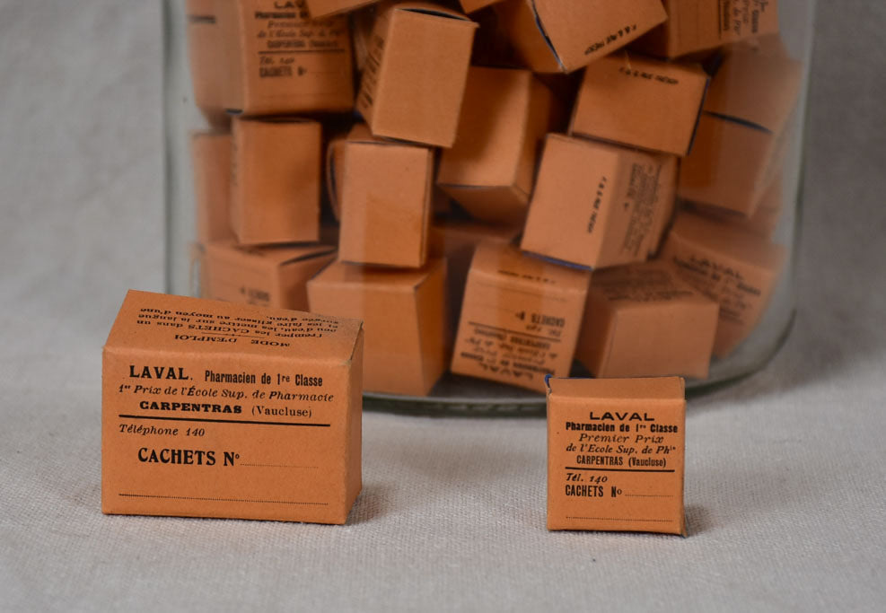 Old-Fashioned Pharmaceutical Box Compilation