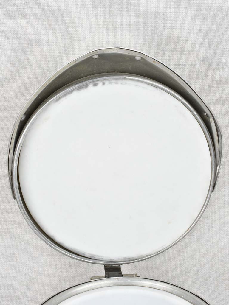 Artistic knight helmet centerpiece ice bucket