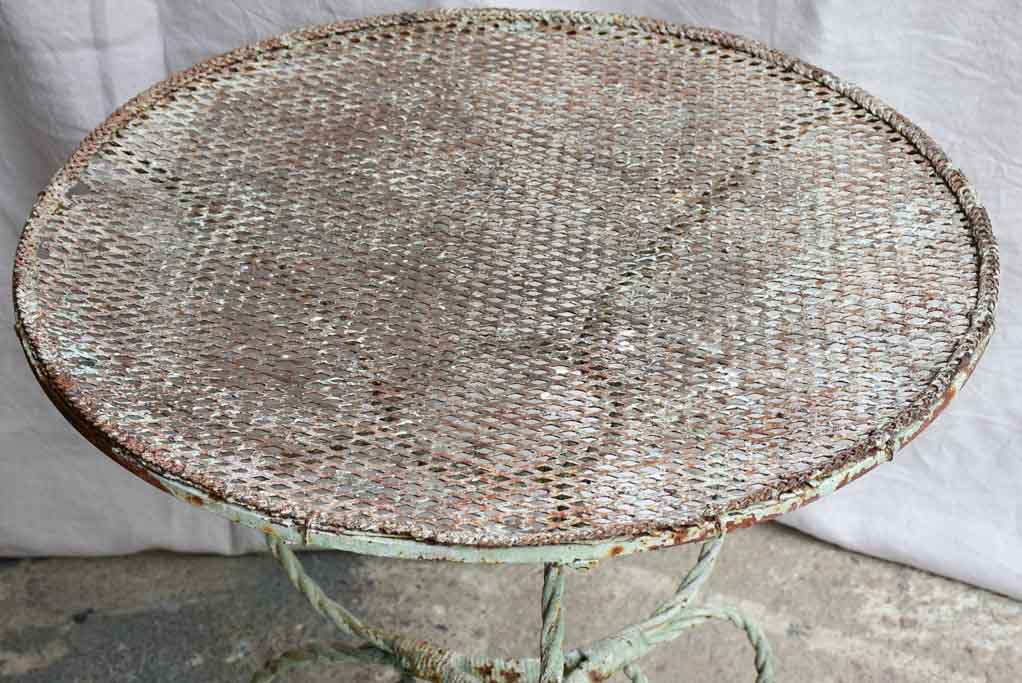 Pretty antique French garden table