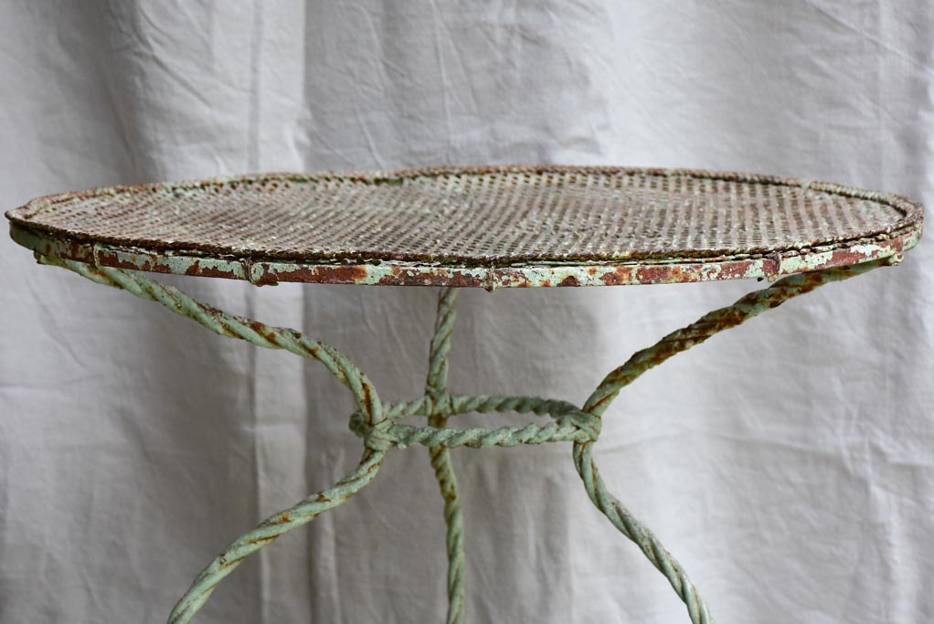 Pretty antique French garden table
