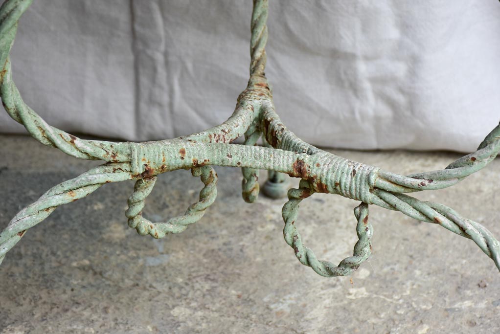 Pretty antique French garden table
