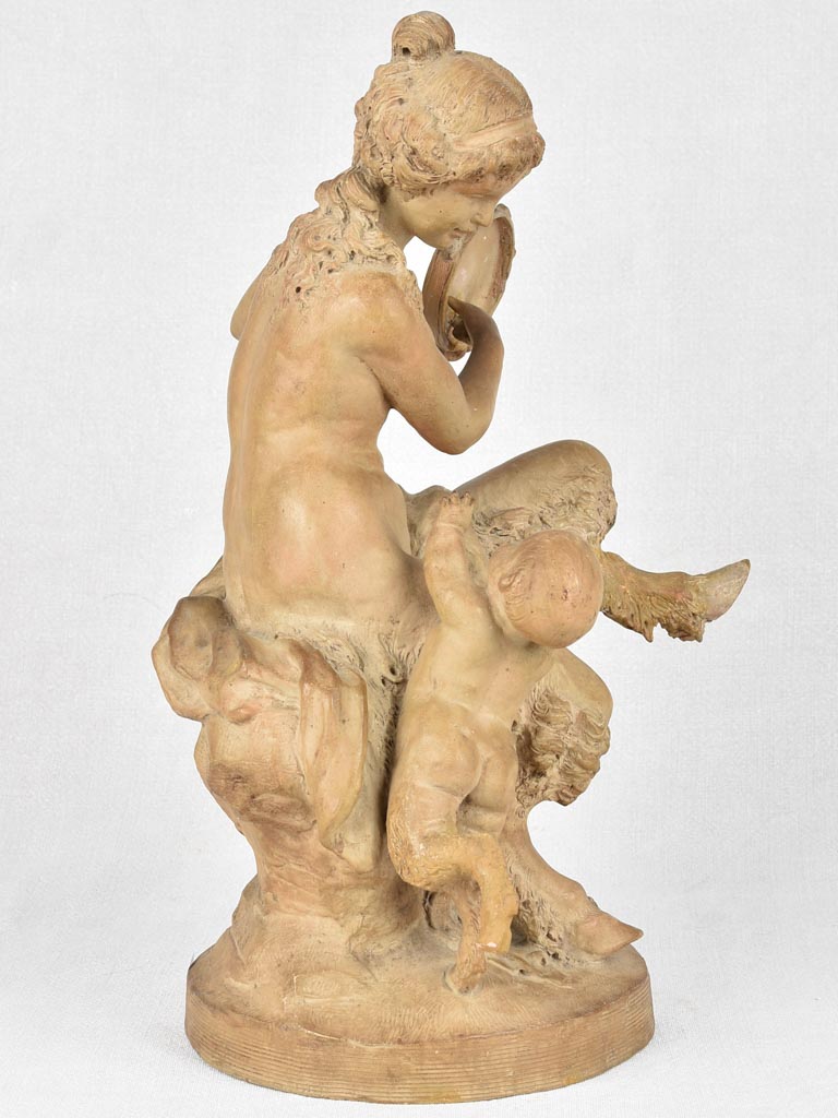 Antique terracotta statuette from the Clodion Atelier 17¾"