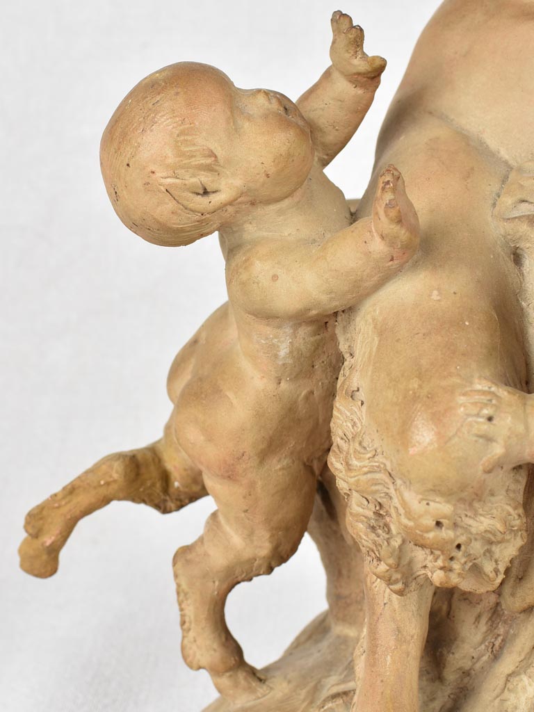 Antique terracotta statuette from the Clodion Atelier 17¾"