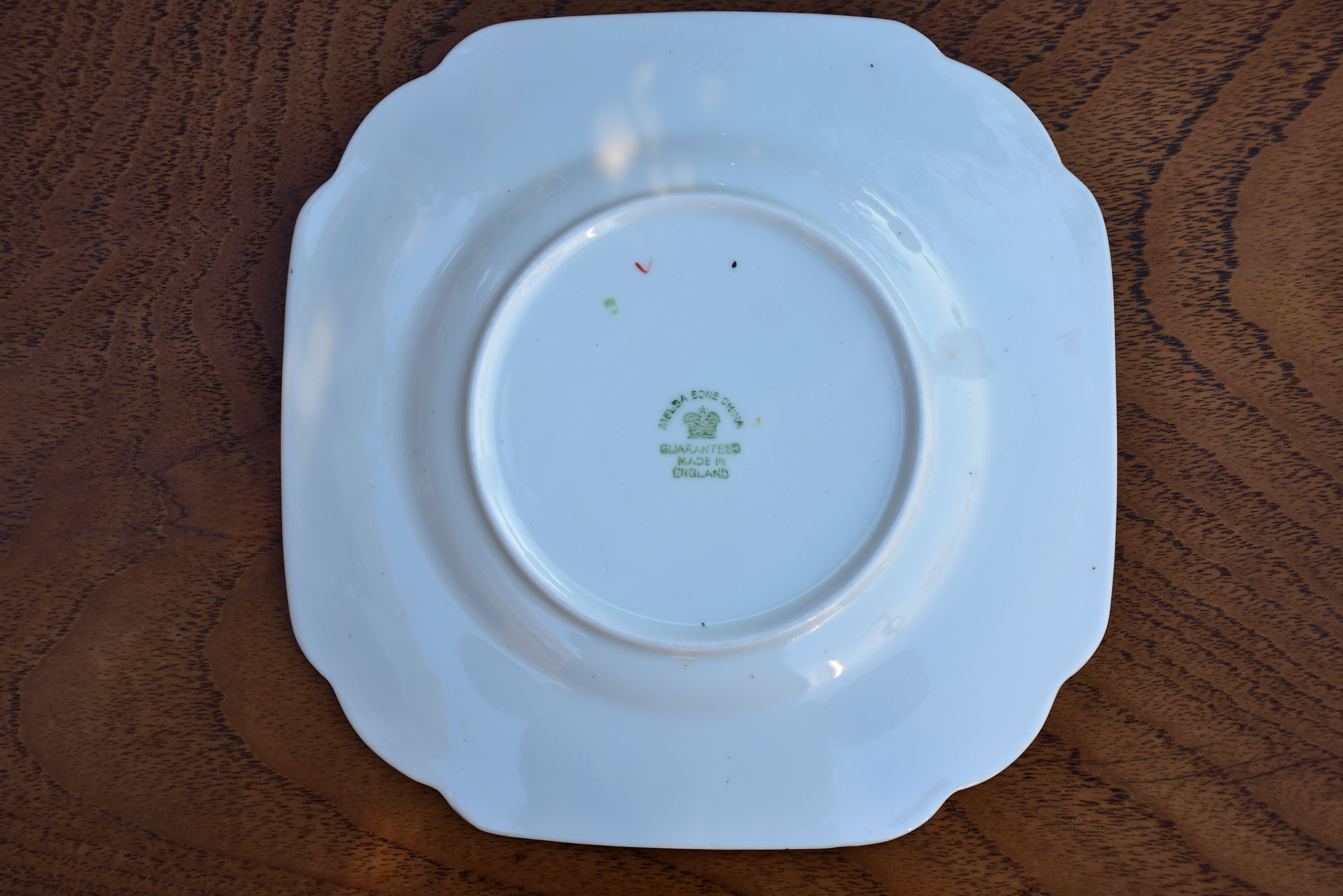 Victorian porcelain tea set for twelve