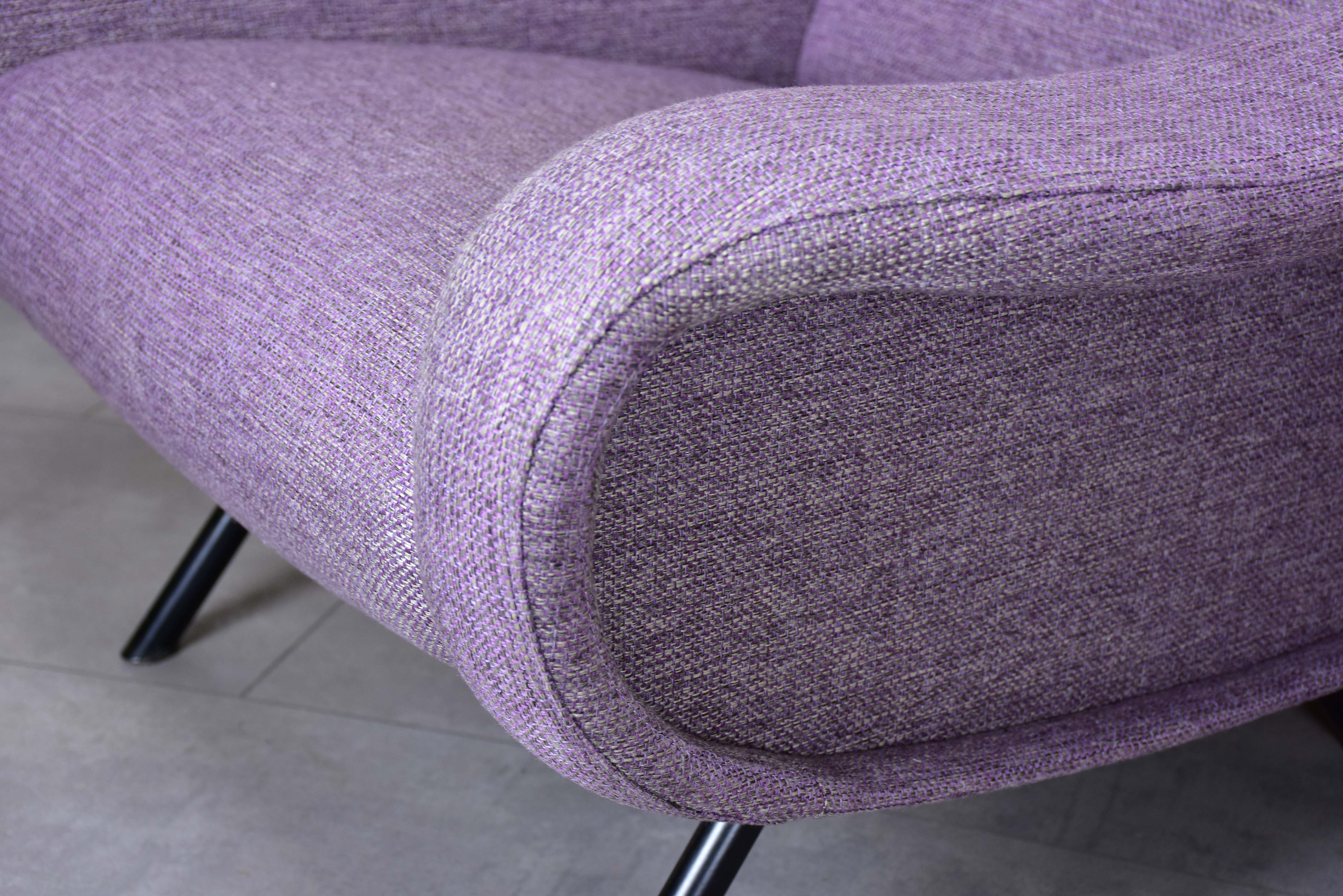 Pair of armchairs in the style of Zanuso
