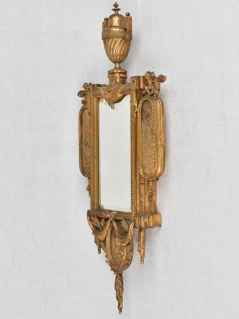 Small Directoire mirror from the early 19th century 11" x 21¾"