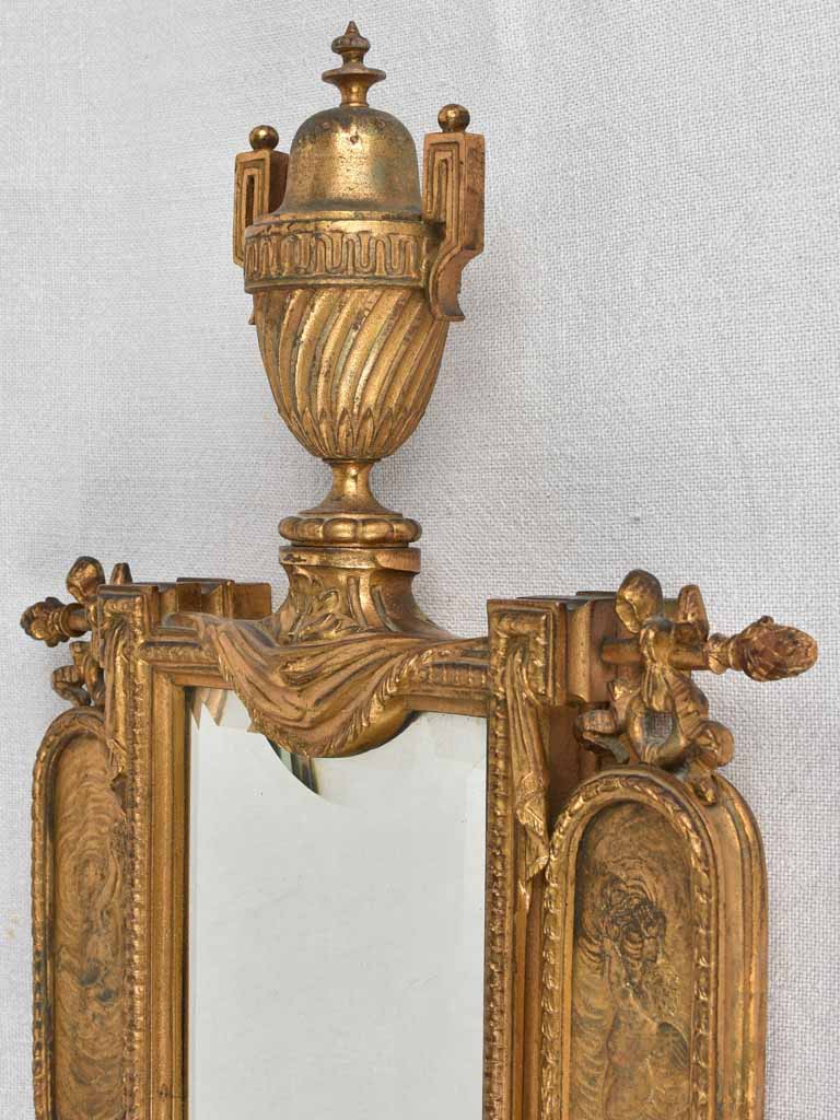 Small Directoire mirror from the early 19th century 11" x 21¾"