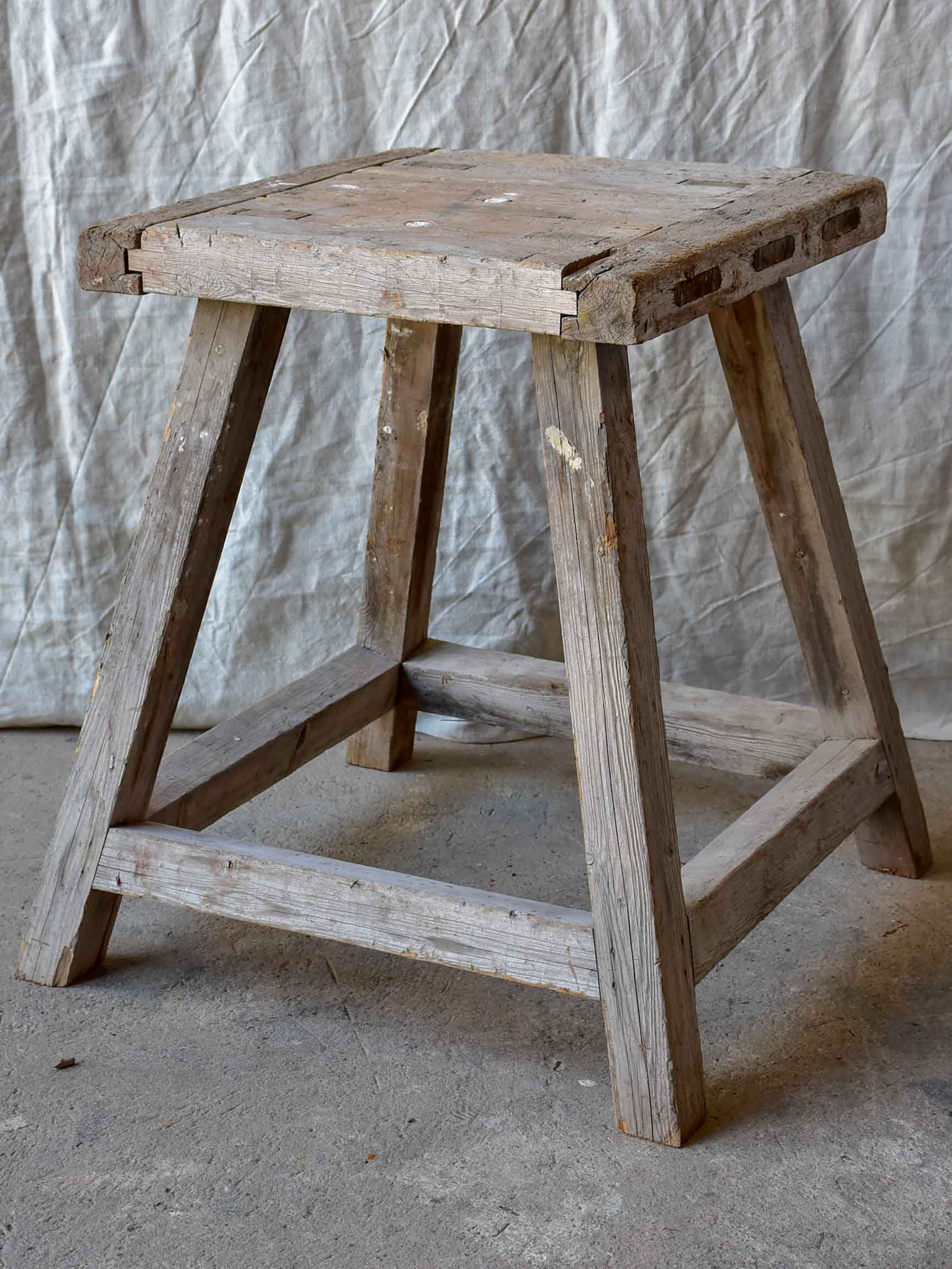 Antique French sculptor's table