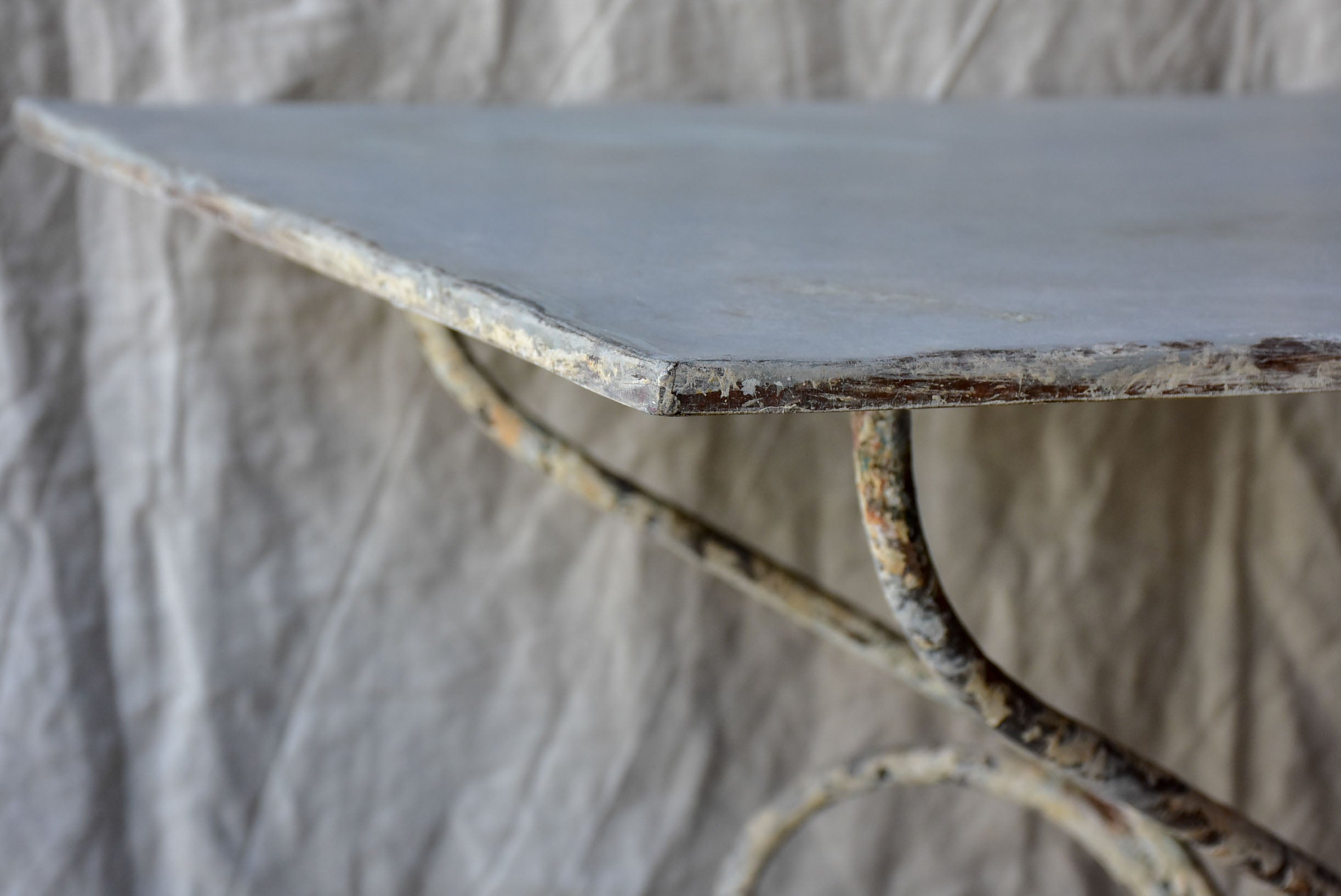 Antique French garden table - rectangular