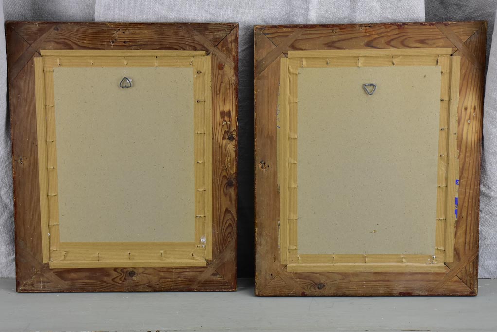 Pair of Napoleon III printed caricatures - Coiffeur de la haute societe & Modiste 11¾" x 14½"