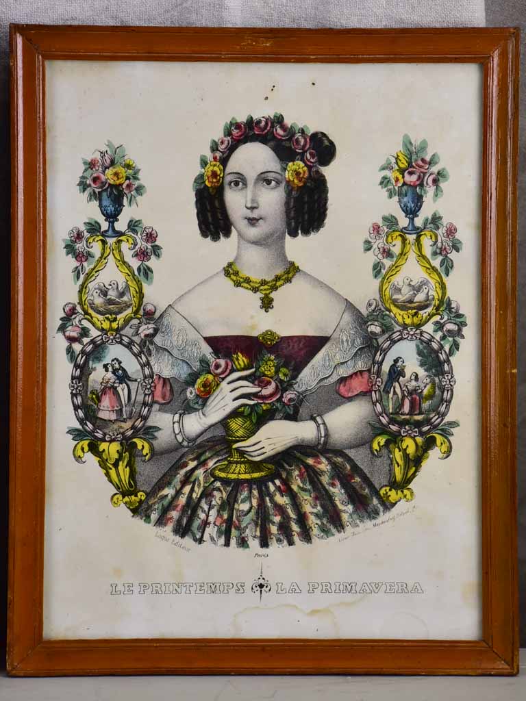 Napoleon III style engravings