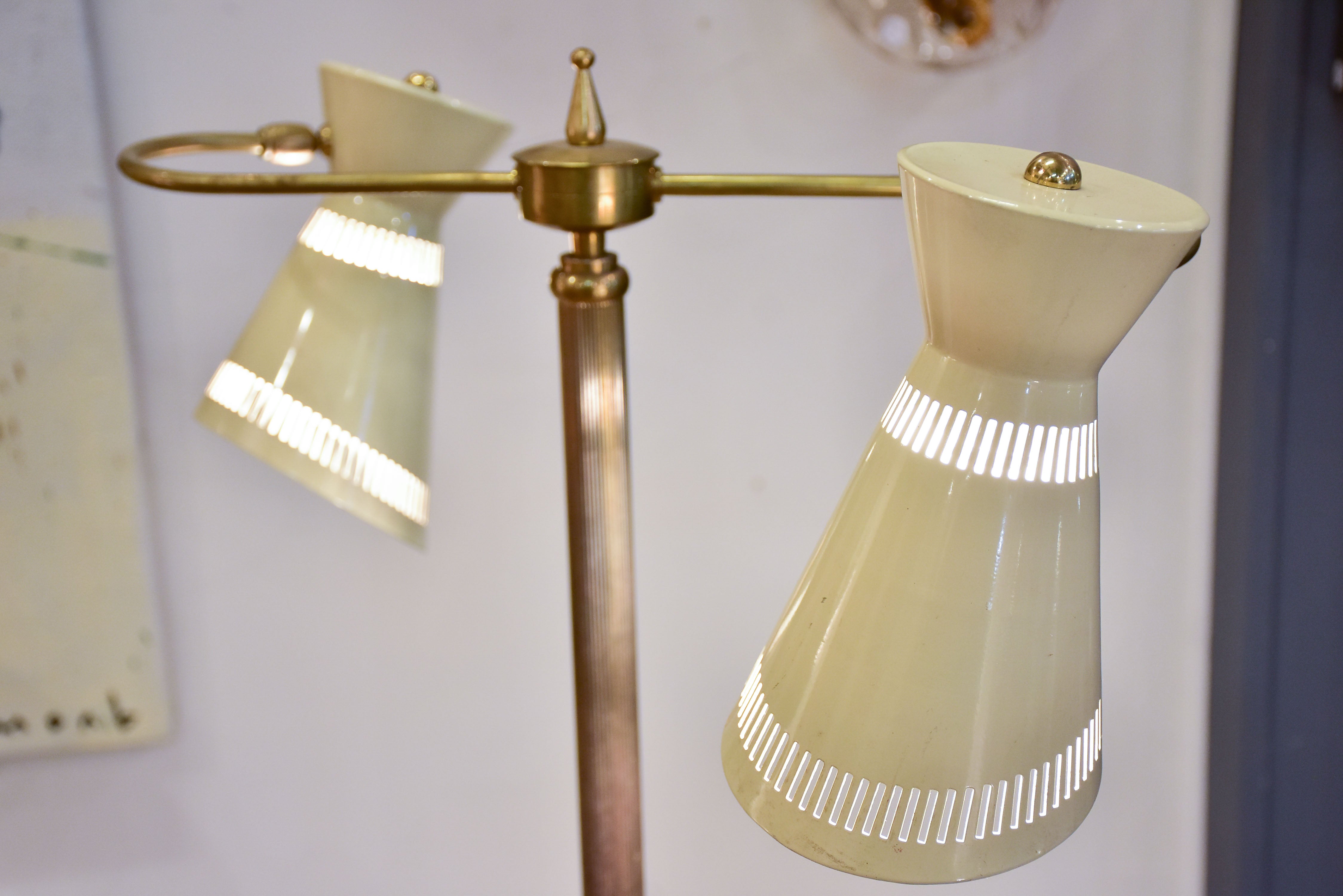 1950's Stilnovo floor lamp