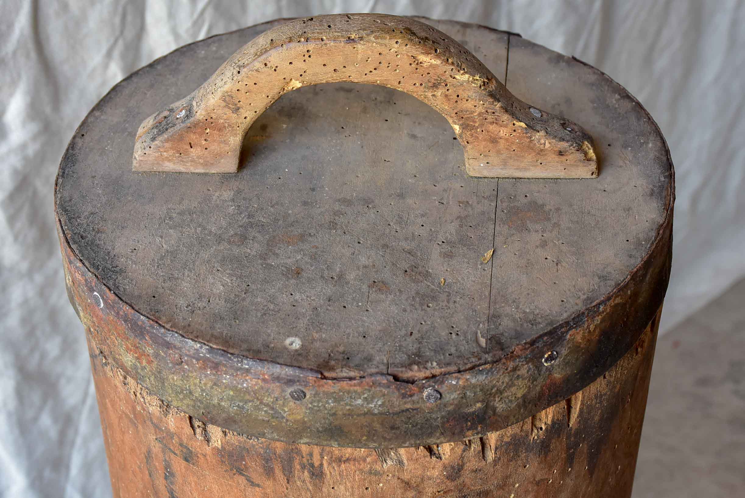 Antique French butcher's table - 1 of 2