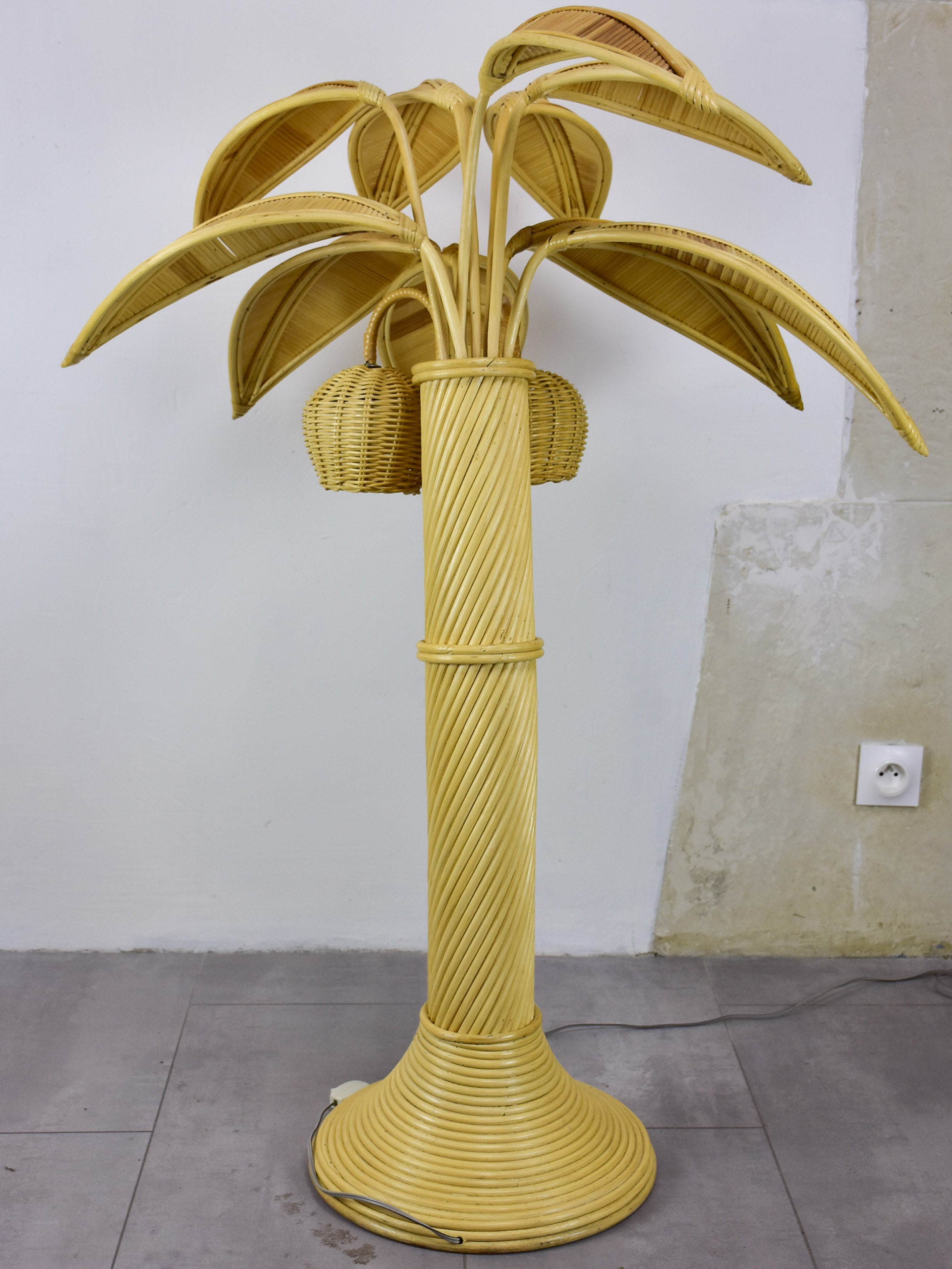 Mario Lopez Torres coconut tree lamp