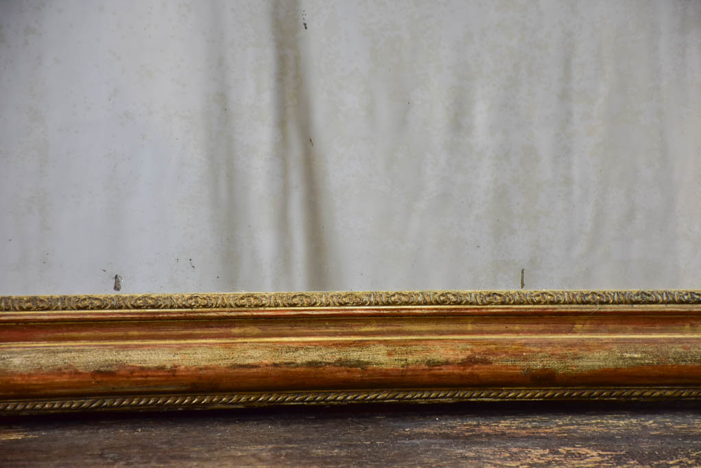 Early 19th Century French gilt mirror 38½" x 43¼"