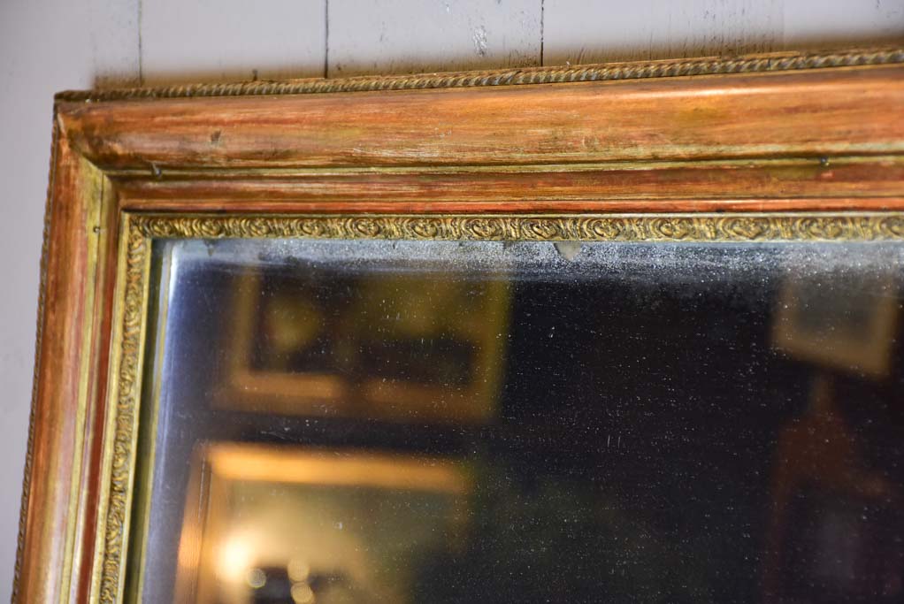 Early 19th Century French gilt mirror 38½" x 43¼"